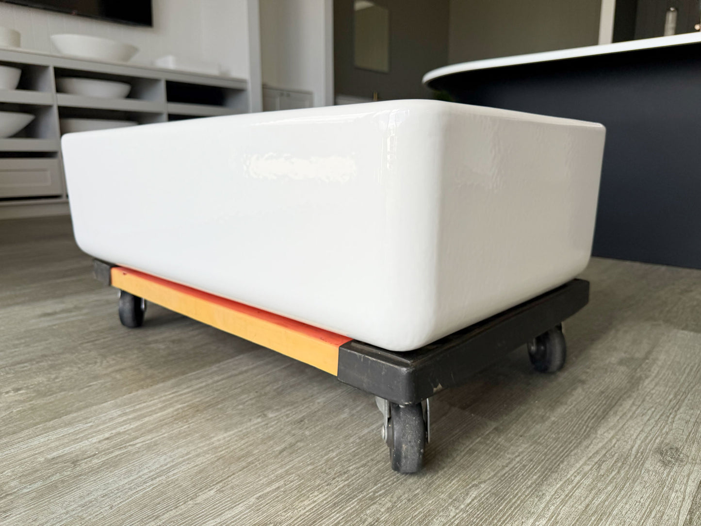 Shaws Double Bowl 800 Fireclay Sink