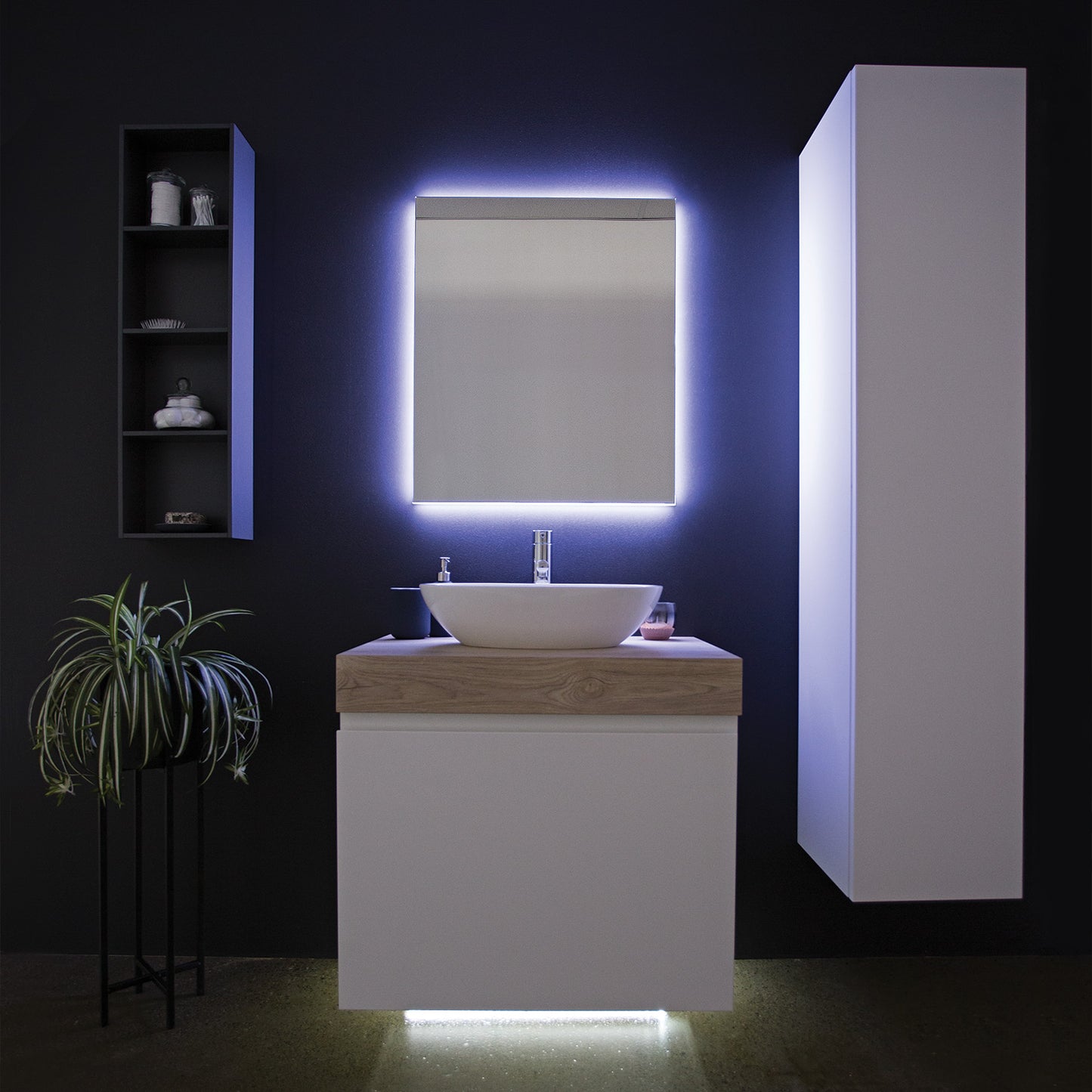 Kokoon Wall Hung Tallboy Cabinet