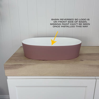 Victoria + Albert Ios 54 Basin Matt Pink