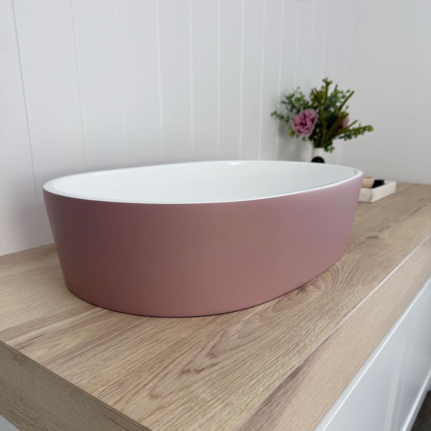 Victoria + Albert Ios 54 Basin Matt Pink