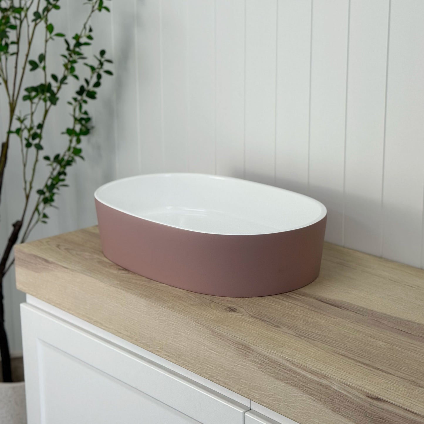 Victoria + Albert Ios 54 Basin Matt Pink