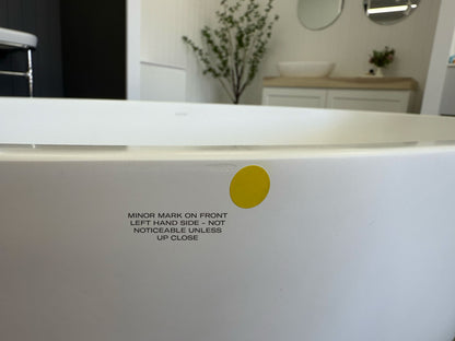 Victoria + Albert Barcelona Classic Bath Matt White (Ex-Display 1)