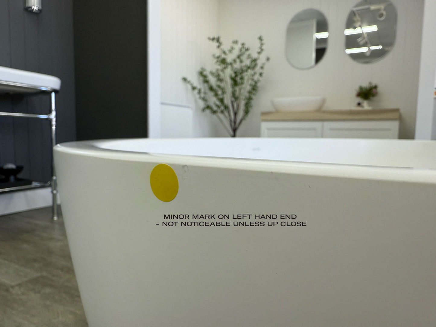 Victoria + Albert Barcelona Classic Bath Matt White (Ex-Display 1)