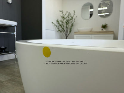 Victoria + Albert Barcelona Classic Bath Matt White (Ex-Display 1)