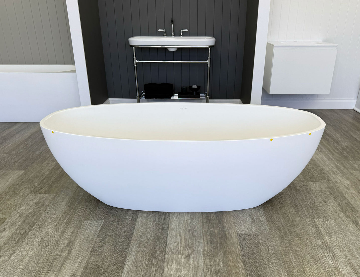 Victoria + Albert Barcelona Classic Bath Matt White (Ex-Display 1)
