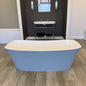 Victoria + Albert Trivento Bath - Matt Silver Grey