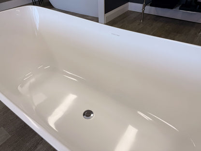 Victoria + Albert Trivento Bath - Matt Silver Grey