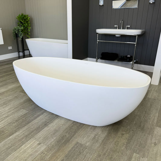 Victoria + Albert Barcelona Classic Bath Matt White (Ex-Display 2)