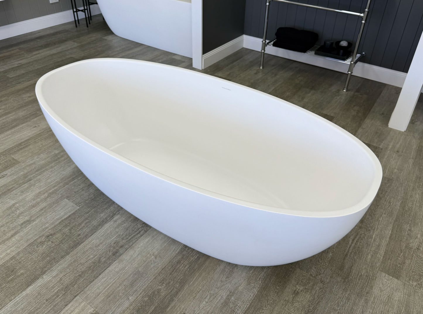Victoria + Albert Barcelona Classic Bath Matt White (Ex-Display 2)