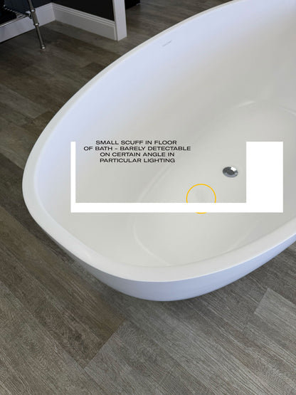 Victoria + Albert Barcelona Classic Bath Matt White (Ex-Display 2)