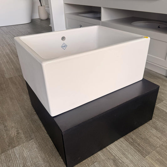 Shaws Shaker Single 600 Fireclay Sink