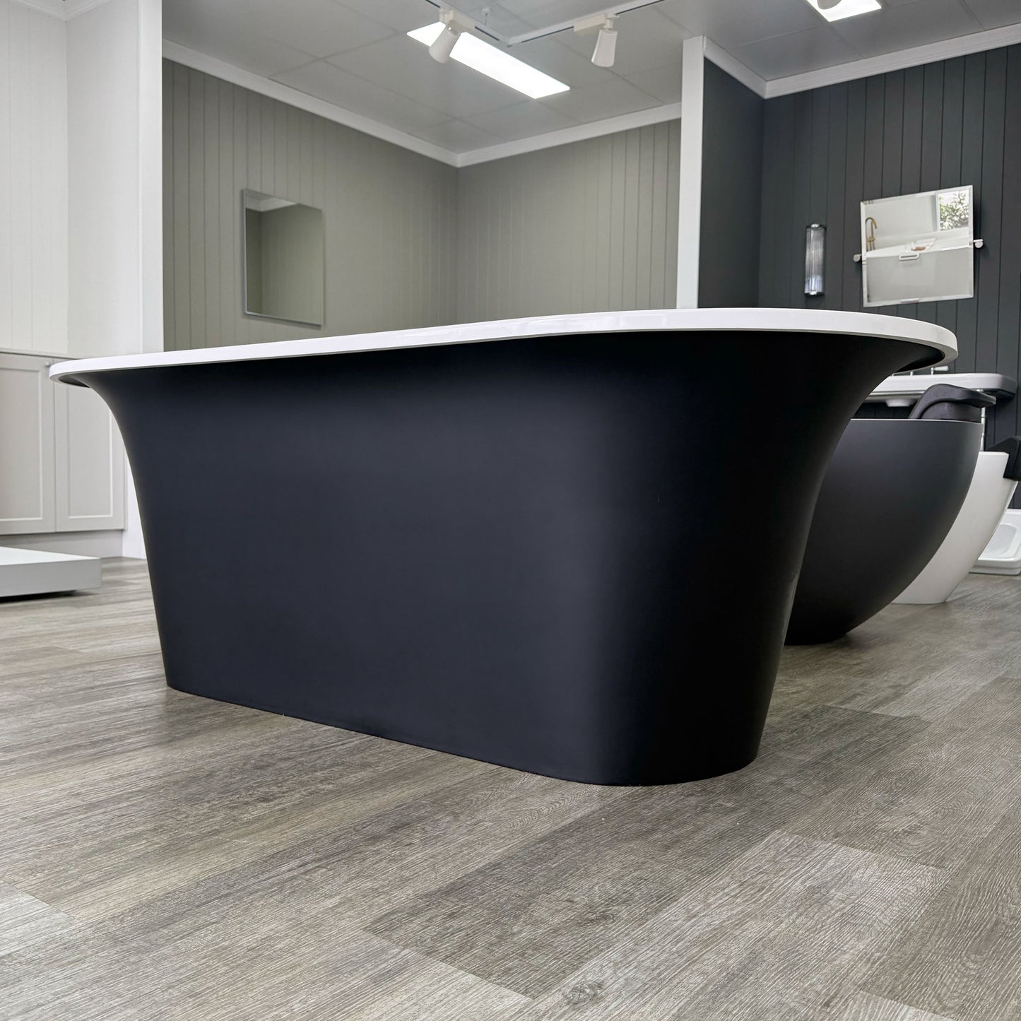 Victoria + Albert Monaco Bath - Matt Black