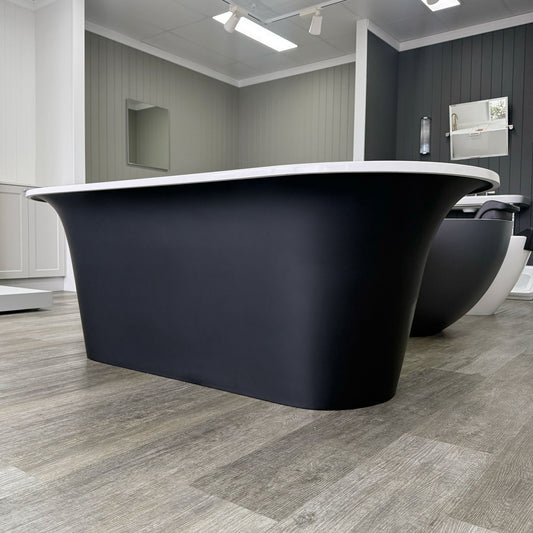 Victoria + Albert Monaco Bath - Matt Black