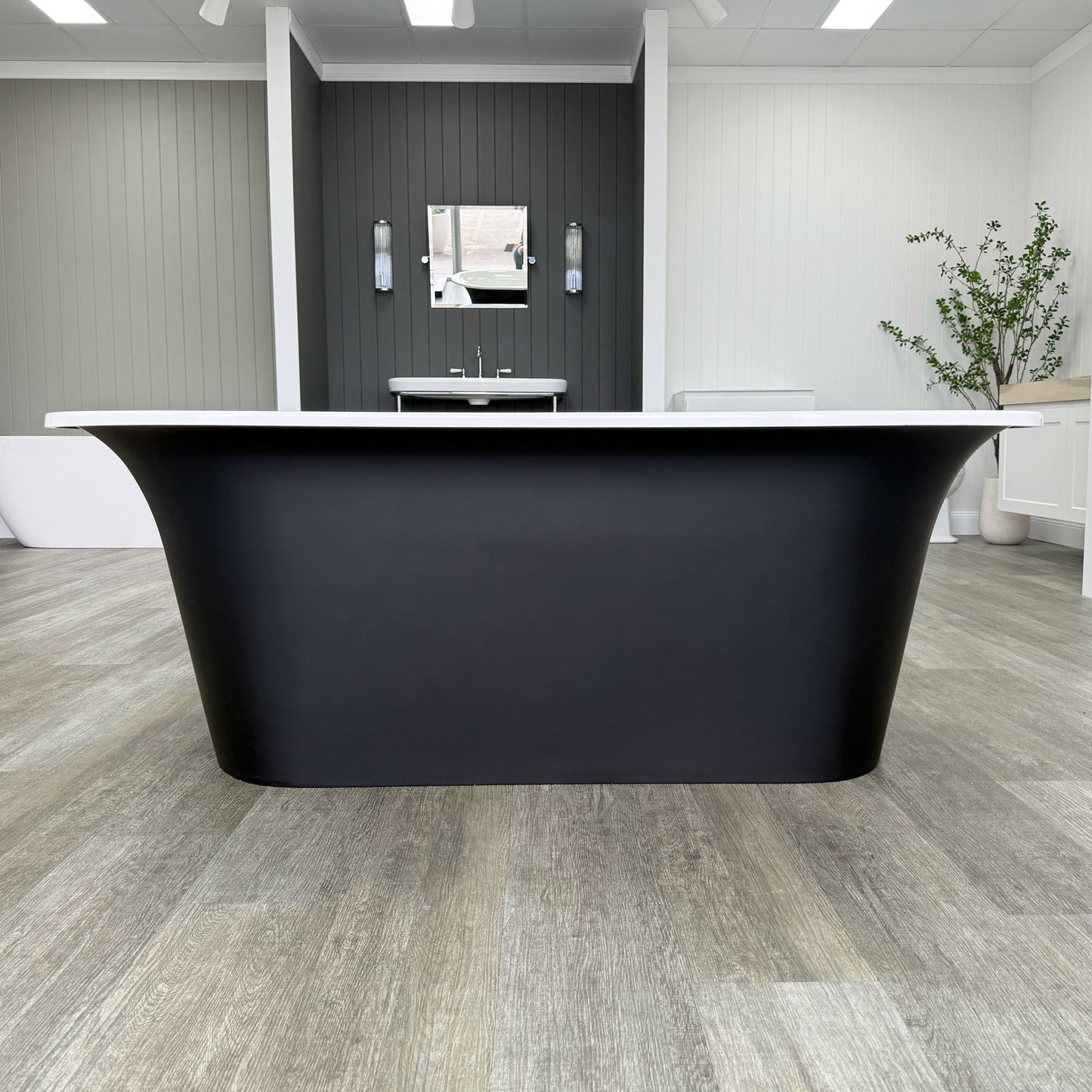 Victoria + Albert Monaco Bath - Matt Black