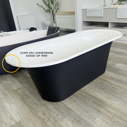 Victoria + Albert Monaco Bath - Matt Black