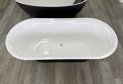 Victoria + Albert Monaco Bath - Matt Black