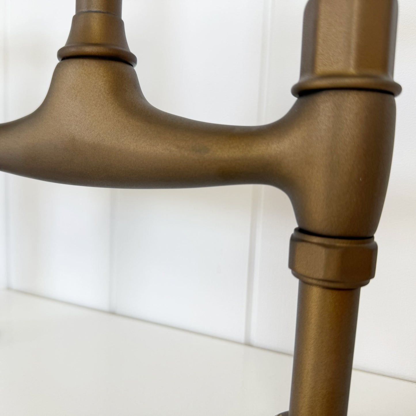 Shaws by Perrin & Rowe Pendleton Mixer with Spray Rinse in English Bronze