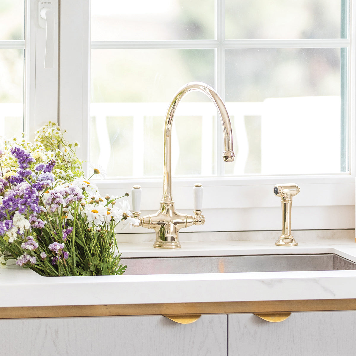 Shaws by Perrin & Rowe Ribble Spray Rinse Mixer