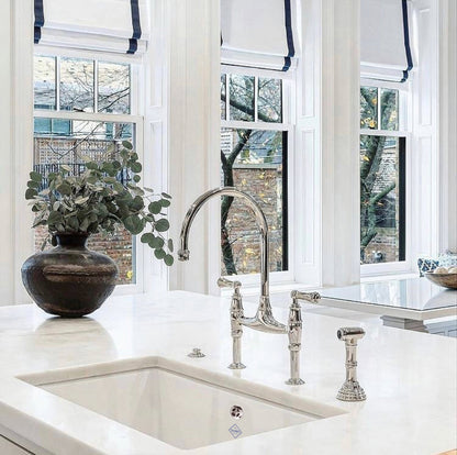Shaws Shaker Single 600 Fireclay Sink