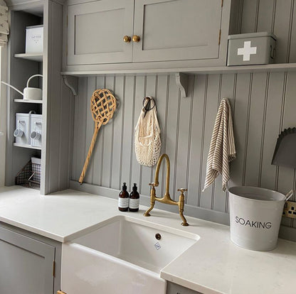 Shaws Shaker Single 600 Fireclay Sink