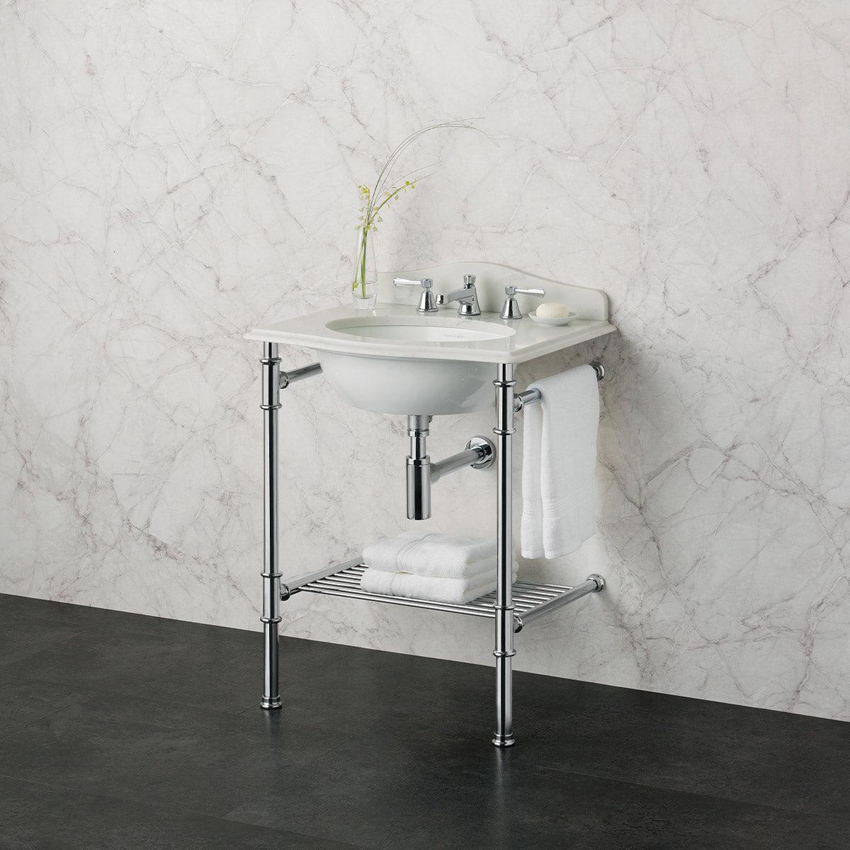 Victoria + Albert Metallo 61 Quartz Washstand
