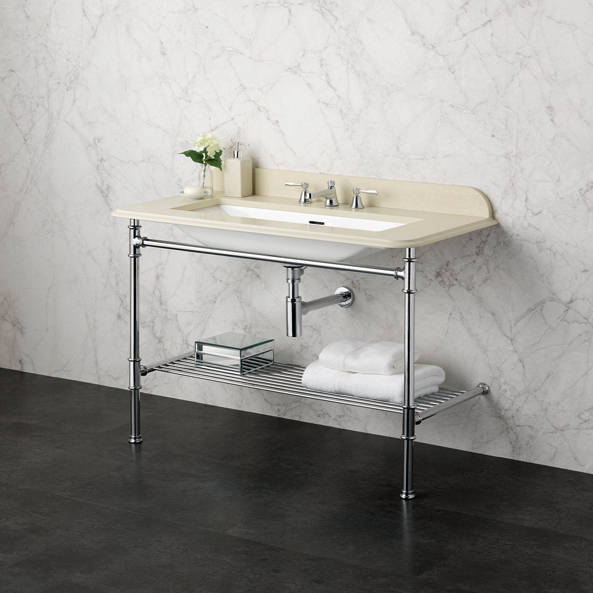 Victoria + Albert Metallo 113 Quartz Washstand