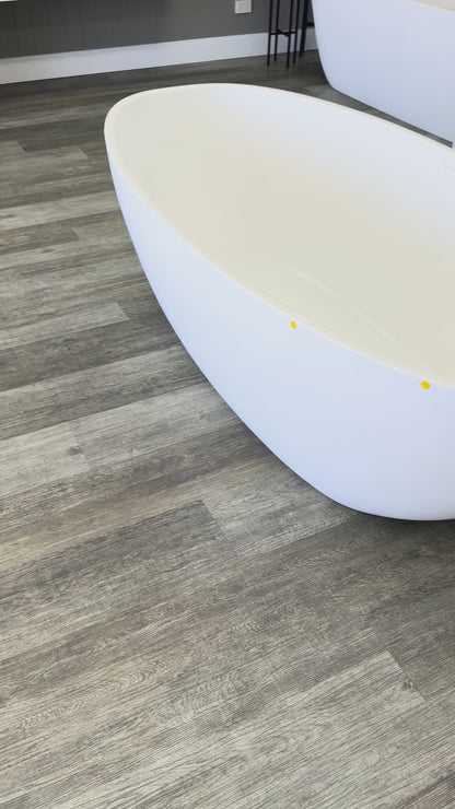 Victoria + Albert Barcelona Classic Bath Matt White (Ex-Display 1)